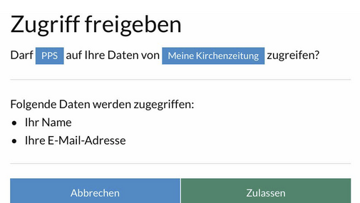 Zugriff freigeben
